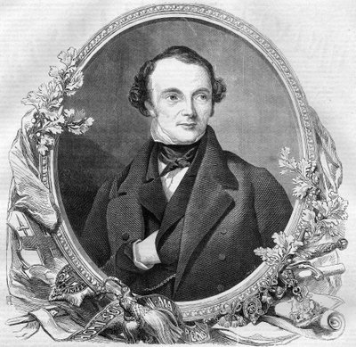 John Russell (1792-1878), gravura política britânica de 1860. de Unknown artist