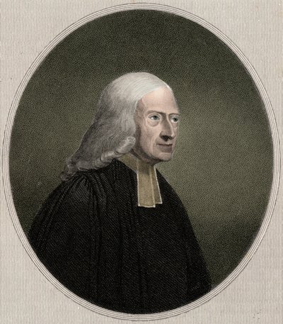 John Wesley 1703-1791 - gravura - século XIX de Unknown artist