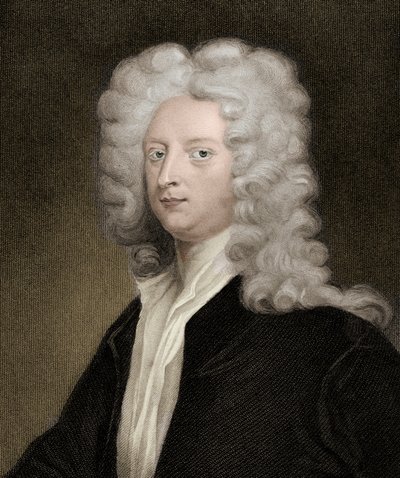 Gravura Joseph Addison 1672-1719 - século XIX de Unknown artist