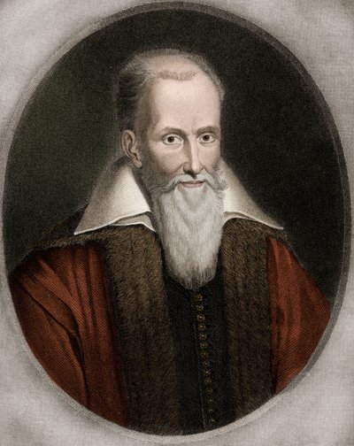 Joseph Juste Scaliger - Joseph Justus Scaliger 1540-1609 - gravura - século XIX de Unknown artist