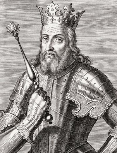 Rei Afonso IV de Portugal. Retrato. de Unknown artist