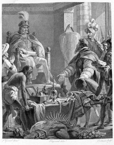 D. Manuel I o Grande (1469 - 1521) recebeu Vasco de Gama. de Unknown artist