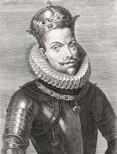 Rei Filipe III de Espanha e como Filipe II, Rei de Portugal. Retrato. de Unknown artist