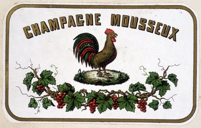 Etiqueta “” Champanhe Espumante ””. SD. de Unknown artist