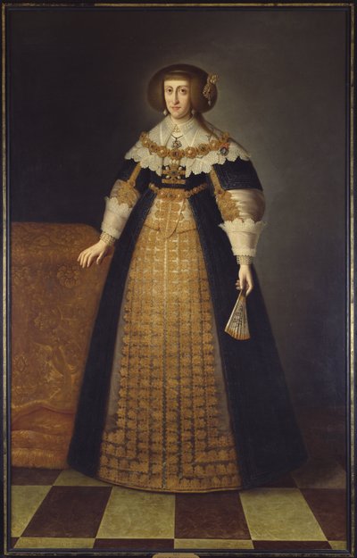 Arquiduquesa Cecile Renee da Áustria - Retrato da Arquiduquesa Cecilia Renata da Áustria de Unknown artist