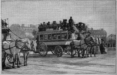 Les Omnibus de Paris no século XIX: l