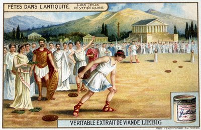 Cromolitografia de Liebig do final do século XIX. de Unknown artist