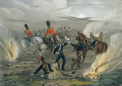  Vida no campo antes de Sebastopol. No. 4 O alarme da meia-noite , 1854 por volta de de Unknown
