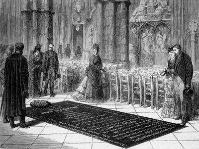 Livingstone Tomb na Abadia de Westminster - "Livingstone