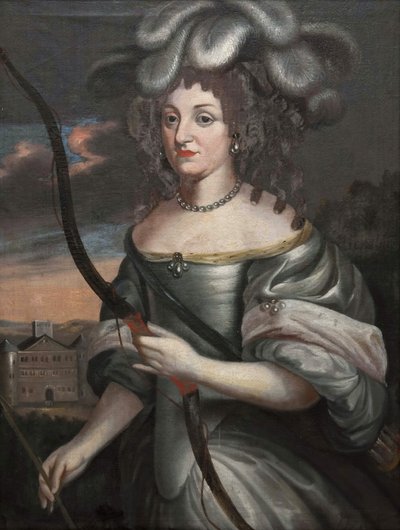 Louise Elisabeth de Courlande - Duquesa Louise Elisabeth de Courland (1646-1690), Landgravine de Hesse-Homburg, Anônimo . Óleo sobre tela, Segunda Metade do 17º cen... Nationalmuseum Stockholm de Unknown artist