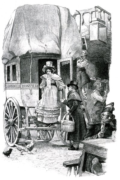 Madame Bovary, ilustração para o romance de Gustave Flaubert de Unknown artist