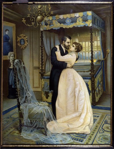Casamento, final do século 19. de Unknown artist