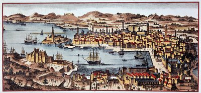 Marselha em 1680 - B.N. de Unknown artist