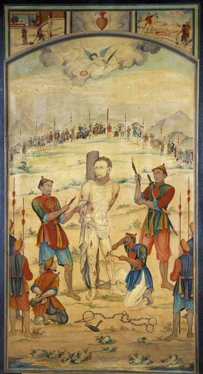 Martírio do Beato Marchand Cochinchine de Unknown artist