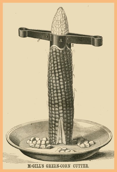 Cortador de milho verde McGills de Unknown Artist