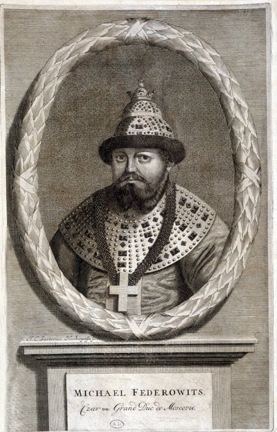 Michael Federowits, Tzar ou Grão-Duque de Moscovo. de Unknown artist