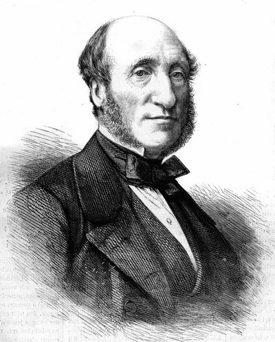 Michel Chevalier. Economista e político francês (1806 a 1879). de Unknown artist