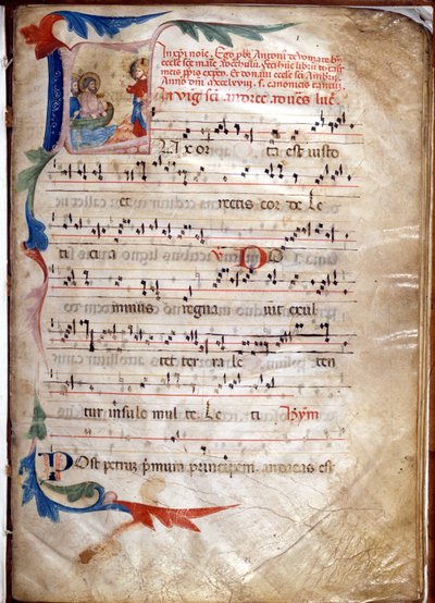 Missal de Antonio de Vomate, Liturgia Ambrosiana de Unknown artist
