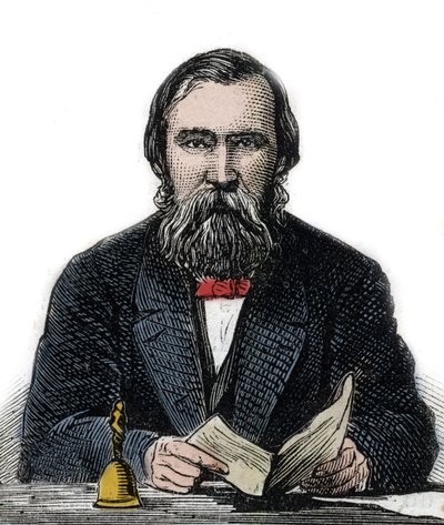 Moritz Lazarus - Filósofo inglês, psicólogo (1824-1903) - de Unknown artist