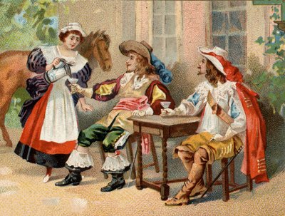 Mosqueteiros sob Louis XIII. de Unknown artist