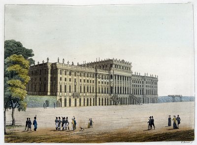 Palácio de Schonbrunn, no século XIX de Unknown artist