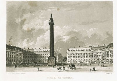 Paris. Lugar Vendôme de Unknown artist