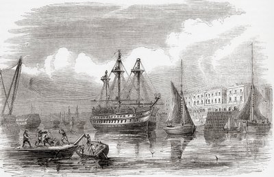 Plymouth, Inglaterra (gravura) de Unknown artist