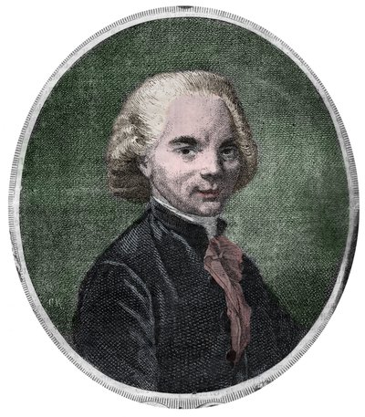 Retrato de Abbe Delille. Jacques Delille, poeta e eclesiástico francês (1738-1813). de Unknown artist