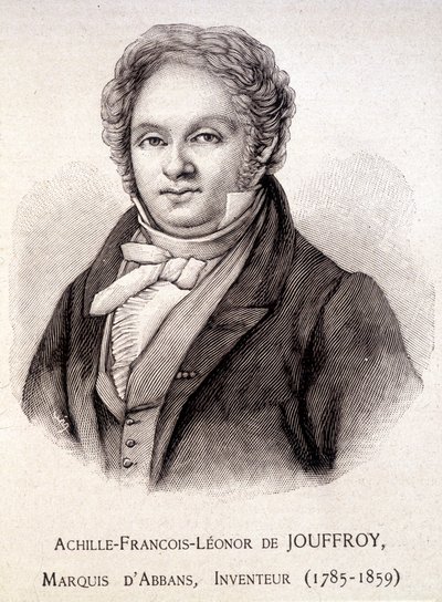Retrato de Achille François Léonor de Jouffroy, Marquês d