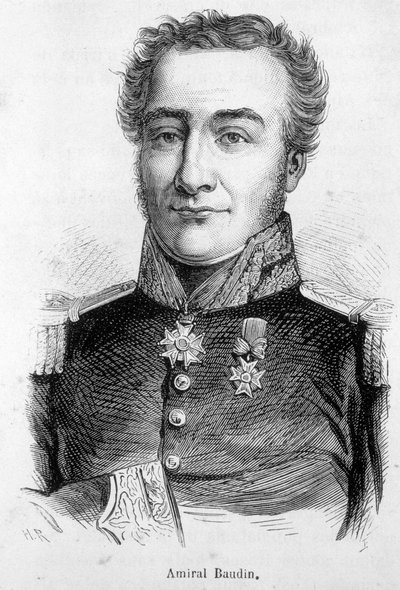 Retrato do Almirante Nicolas Baudin (1750-1803), marinheiro e explorador francês. de Unknown artist