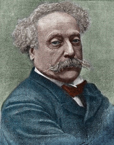 Retrato de Alexandre Dumas Jr. (1824-1895), escritor francês. de Unknown artist