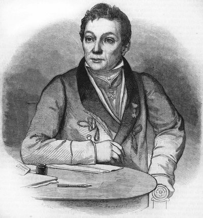 Retrato de Alexandre Lenoir. Arqueólogo francês (1761 a 1839). de Unknown artist