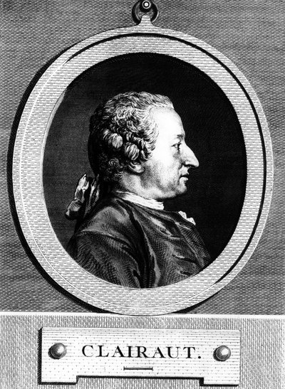 Retrato de Alexis Claude CLAIRAUT (1713-1765) matemático francês. de Unknown artist