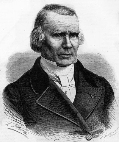 Retrato de Alfred Louis Marie Velpeau (1795 - 1867), cirurgião francês. de Unknown artist