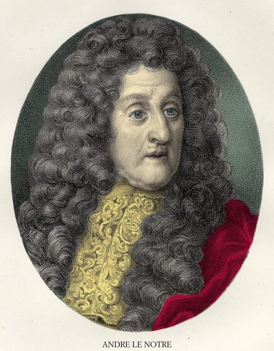 Retrato de André Le Nôtre (Lenotre de Unknown artist