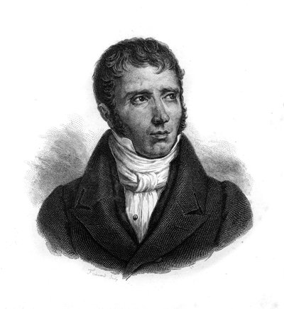 Retrato de Andre Marie Jean Jacques (Jean-Jacques) Dupin (1783-1865) (Dupin aine), magistrado e político francês, gravura do século XIX de Unknown artist