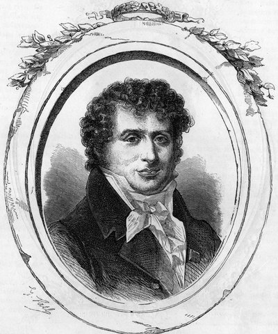 Retrato de Antoine Desaugiers (1772-1827), compositor francês. de Unknown artist