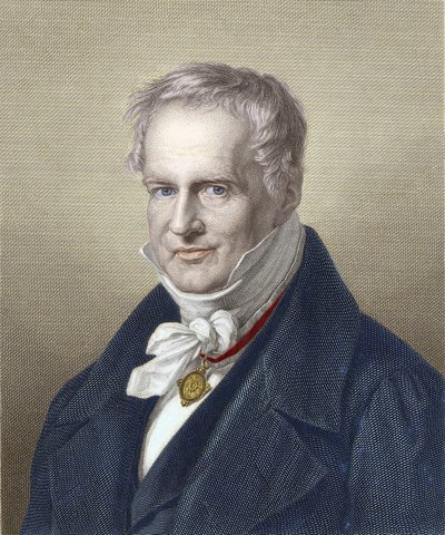 Retrato do Barão Alexander Von Humboldt (Alexandre de Humboldt de Unknown artist