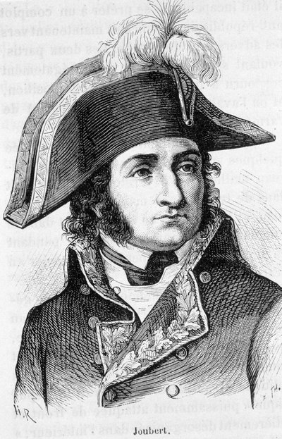 Retrato de Barthelemy Catherine Joubert (1769-1799), general francês, morto na Batalha de Novi. de Unknown artist