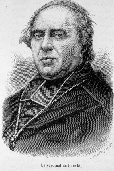 Retrato do Cardeal Bonald de Unknown artist