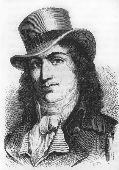 Retrato de Charles Jean Marie Barbaroux (1767-1794), político francês... de Unknown artist