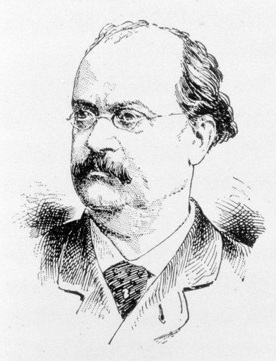 Retrato de Charles Lecocq (1832 - 1918), compositor francês. de Unknown artist