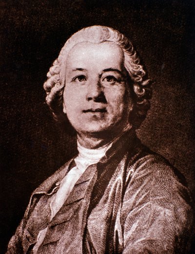 Retrato de Christoph Gluck (gravura) de Unknown artist