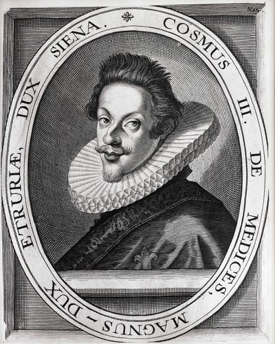 Retrato de Cosimo II por Medici.Cosimo II por Medicis. (1590-1621). de Unknown artist