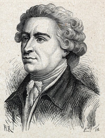 Retrato de Edmund Burke (1729-1797), político e filósofo irlandês. de Unknown artist