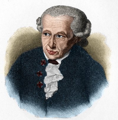 Retrato de Emmanuel Kant (Immanuel Kant de Unknown artist