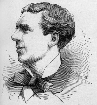 Retrato de Ernest Coquelin dit Poppy le Cadet (1848-1909), comediante francês, membro da Comedie Francaise. Gravura em "Le Monde Illustré" n¡1168 de 16 de Agosto de 1879. de Unknown artist