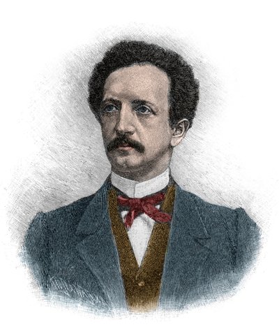 Retrato de Ferdinand Johann Gottlieb Lassalle (1825-1864), jurista, filósofo e ativista político socialista alemão - gravura de Unknown artist