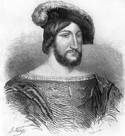 Retrato de François 1º Rei de França (1494-1547). de Unknown artist