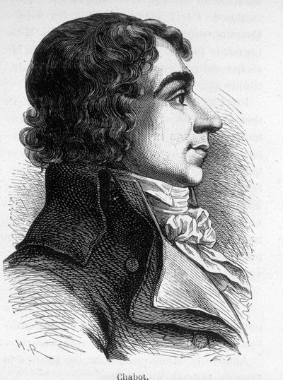 Retrato de François Chabot (1759-1794), político francês. de Unknown artist